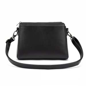 Женская компактная кожаная сумочка с клапаном с меха Firenze Italy F-IT-9804H