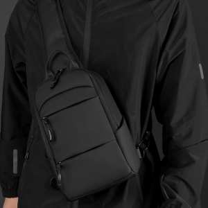 Текстильная мужская сумка через плечо Confident AT08-2026A