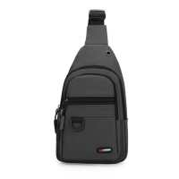Стильная мужская текстильная сумка-слинг Confident ATN01-T-1068G