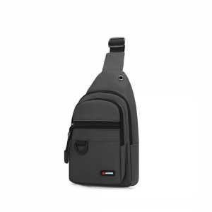 Стильная мужская текстильная сумка-слинг Confident ATN01-T-1068G