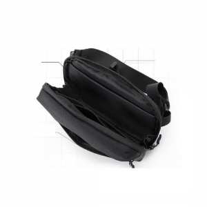 Небольшая каркасная сумка на пояс Confident AT08-T-2111DB