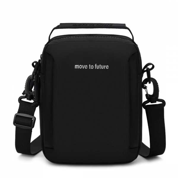 Маленькая мужская текстильная сумка с ручкой Confident AT09-T-34724A