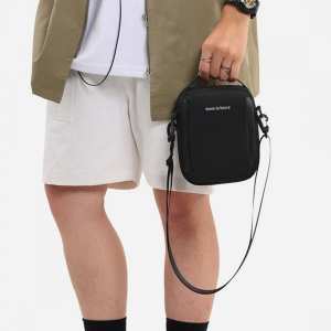 Маленькая мужская текстильная сумка с ручкой Confident AT09-T-34724A