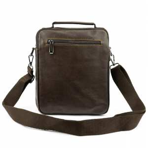 Чоловіча барсетка велика з натуральної шкіри Ruff Ryder RR-10101DB