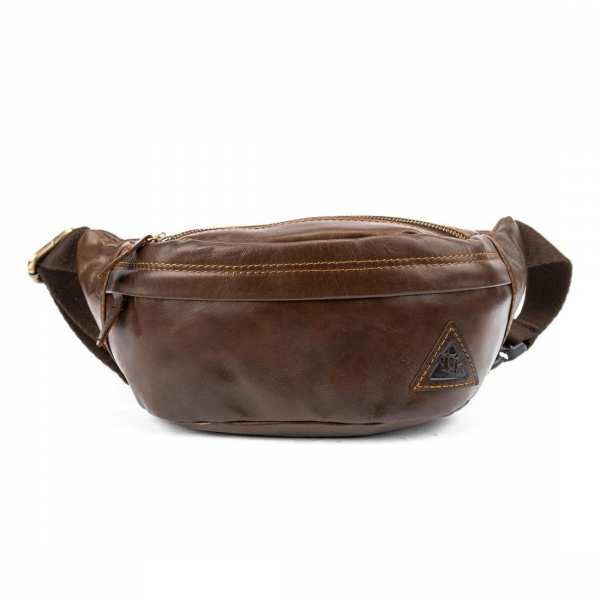 Чоловіча шкіряна бананка Ruff Ryder RR-7141-4C