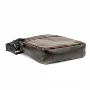 Маленька шкіряна чоловіча сумка через плече Ruff Ryder RR-012-1DB