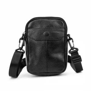 Маленька чоловіча шкіряна сумка через плече Ruff Ryder RR-003A