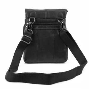 Чоловіча шкіряна тонка сумка з клапаном Ruff Ryder RR-9098-1A