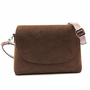 Женская компактная замшевая сумочка Firenze Italy F-IT-9804DB-Y