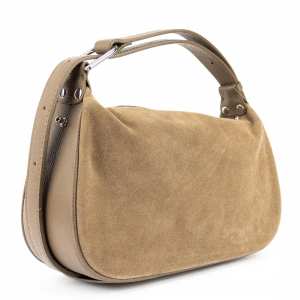 Мягкое вместительное замшевое кроссбоди Firenze Italy F-IT-9896T