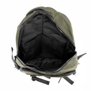 Місткий текстильний рюкзак кольору хакі Confident ANT02-6656H