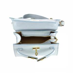 Небольшая классическая кожаная сумочка Firenze Italy F-IT-9866BL