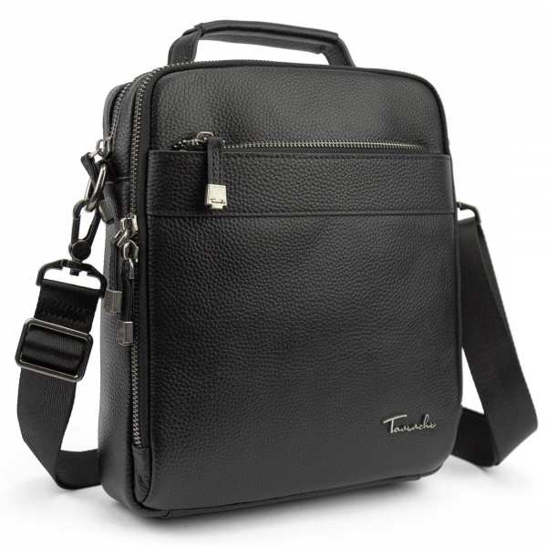 Мессенджер через плечо из зернистой кожи Tavinchi TV-S-SM8-010A-FL