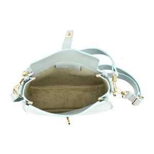 Женское замшевое кроссбоди на застежке Firenze Italy F-IT-9895BL