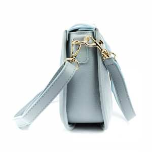 Женское замшевое кроссбоди на застежке Firenze Italy F-IT-9895BL