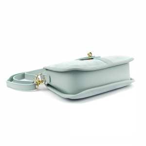 Женское замшевое кроссбоди на застежке Firenze Italy F-IT-9895BL