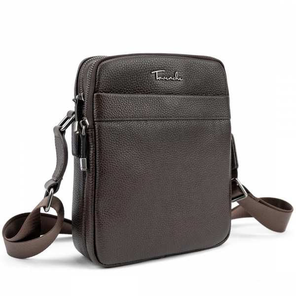 Чоловіча шкіряна сумка через плече флотар Tavinchi TV-SM8-3040C-FL