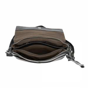 Шкіряна сумка через плече горизонтальна тонка Tiding Bag 82298A