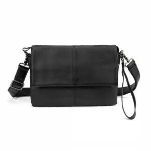 Шкіряна сумка через плече горизонтальна тонка Tiding Bag 82298A