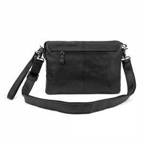 Шкіряна сумка через плече горизонтальна тонка Tiding Bag 82298A