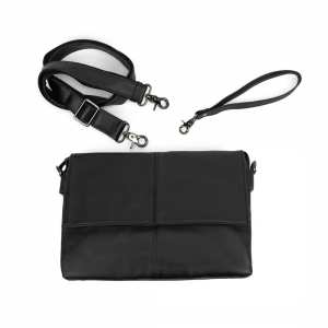 Шкіряна сумка через плече горизонтальна тонка Tiding Bag 82298A