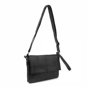 Шкіряна сумка через плече горизонтальна тонка Tiding Bag 82298A