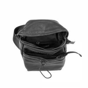 Маленькая сумочка-слинг мужская кожаная TDING BAG 2072A