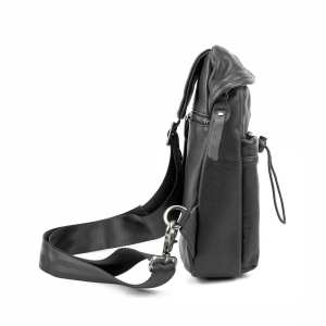 Маленькая сумочка-слинг мужская кожаная TDING BAG 2072A