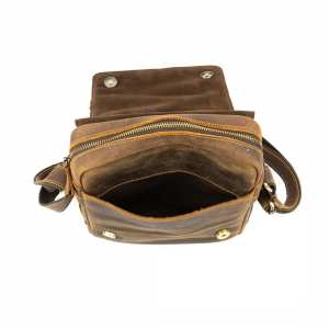 Вместительный мужской мессенджер с клапаном Tiding Bag M39-001DB