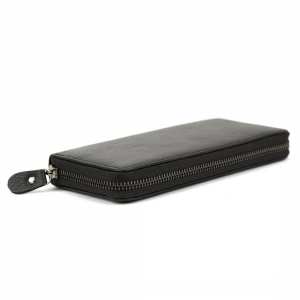 Клатч шкіряний чорний Tiding Bag M39-4007A