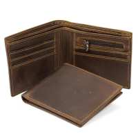 Портмоне винтажное кожаное Tiding Bag M39-8062R