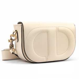 Женская компактная кожаная сумочка каркасная с клапаном Firenze Italy F-IT-9879B