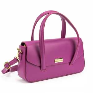 Классическая женская кожаная сумка с длинными ручками Firenze Italy F-IT-9899V