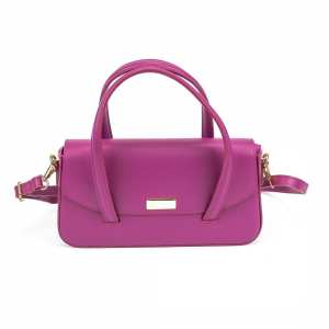 Классическая женская кожаная сумка с длинными ручками Firenze Italy F-IT-9899V