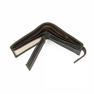 Портмоне коричневое винтажное Tiding Bag M39-FA26-5DB