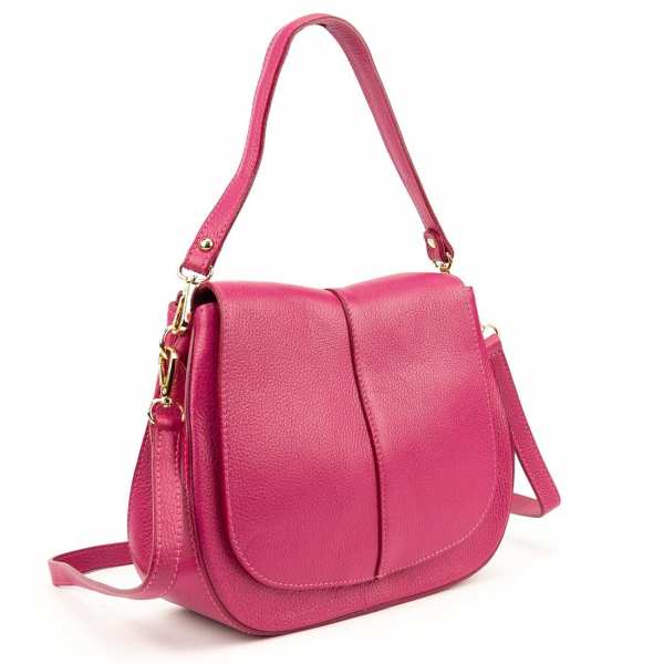 Мягкое кроссбоди кожаное с клапаном Firenze Italy F-IT-9885V