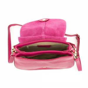 Мягкое кроссбоди кожаное с клапаном Firenze Italy F-IT-9885V