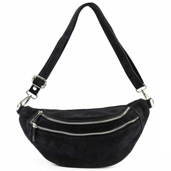 Женская поясная сумка из замши Firenze Italy F-IT-98601A