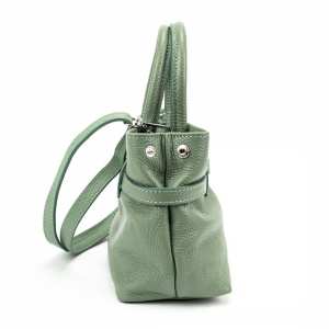 Мягкая кожаная сумка кроссбоди с акцентным ремешком Firenze Italy F-IT-0525M