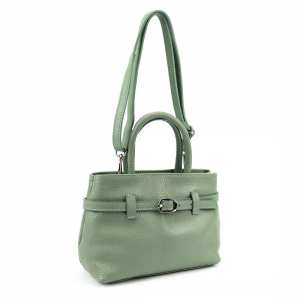 Мягкая кожаная сумка кроссбоди с акцентным ремешком Firenze Italy F-IT-0525M