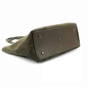 Жіночий місткий замшевий шопер Firenze Italy  CH-018OL-Y-VP