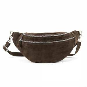 Женская поясная сумка из замши Firenze Italy F-IT-98601DB