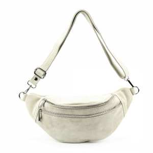 Женская поясная сумка из замши Firenze Italy F-IT-98601B