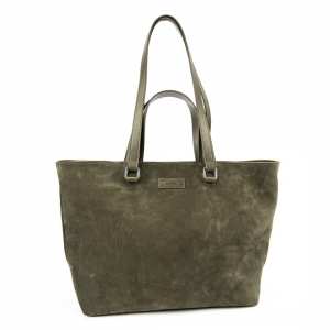 Женский вместительный замшевый шоппер Firenze Italy  CH-018OL-Y