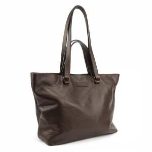 Женский вместительный кожаный шоппер Tavinchi CH-018DB-FL