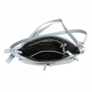 Кожаное женское кроссбоди Tavinchi CH-001LBL-FL