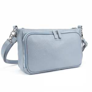 Кожаное женское кроссбоди Tavinchi CH-001LBL-FL