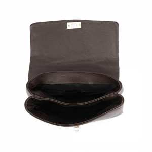 Кроссбоди из кожи на цепочке Firenze Italy  F-IT-8545-1DB