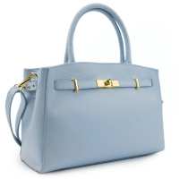 Кожаная классическая женская стильная сумка Firenze Italy F-IT-86008BL