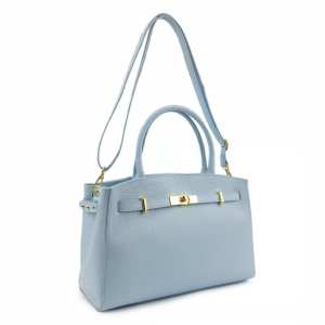 Кожаная классическая женская стильная сумка Firenze Italy F-IT-86008BL